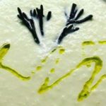 Crema fría de alga codium